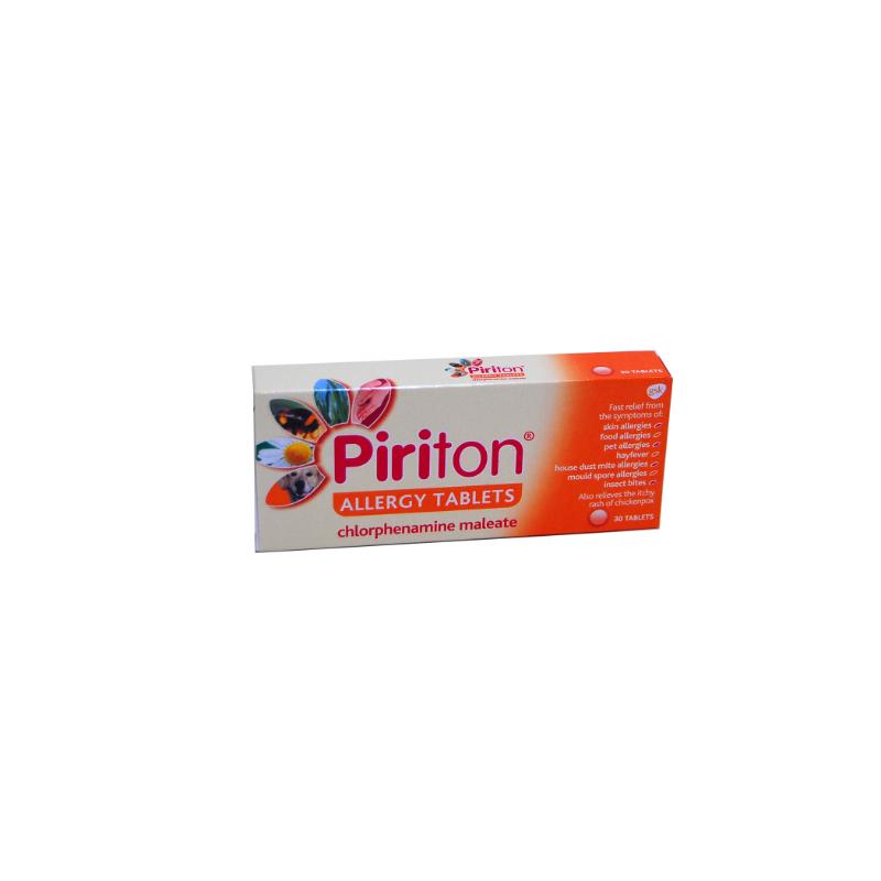 PIRITON ALLERGY TAB 4MG (30)