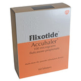 FLIXOTIDE (fluticasone propionate) ACCUHALER 100MCG