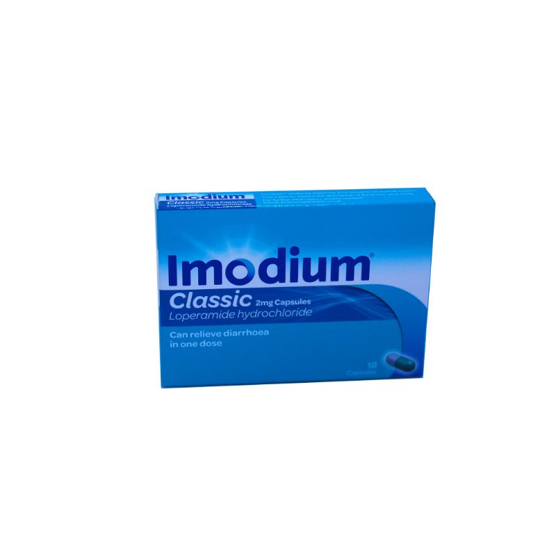 IMODIUM (loperamide hydrochloride) CLASSIC CAP 2MG (18S)