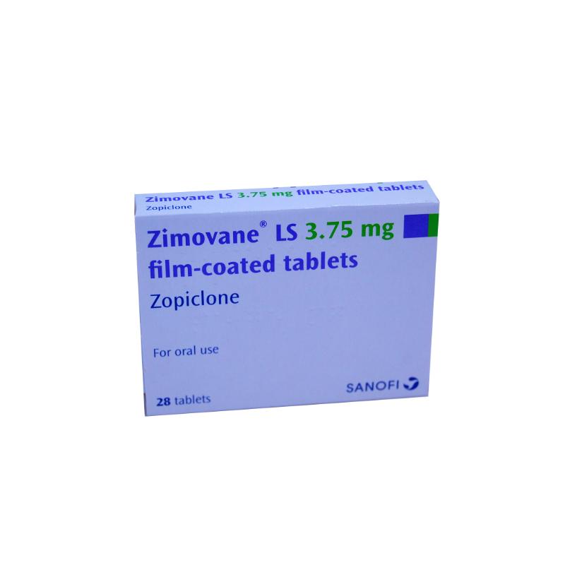 ZIMOVANE LS TAB 3.75MG (28) [SCHEDULE 4 CD]