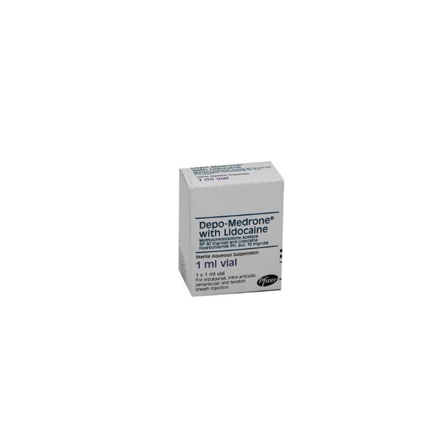 DEPO-MEDRONE C 40mg/ml c LIDOCAINE 10mg/ml (1ML)