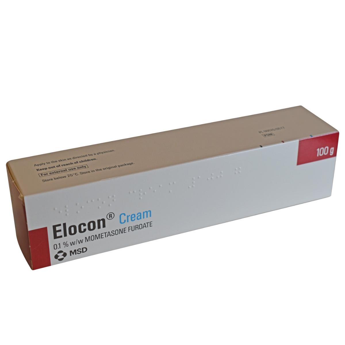 ELOCON (mometasone furoate 0.1%) CREAM (100G)