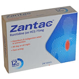 ZANTAC 75 RELIEF TAB (24)