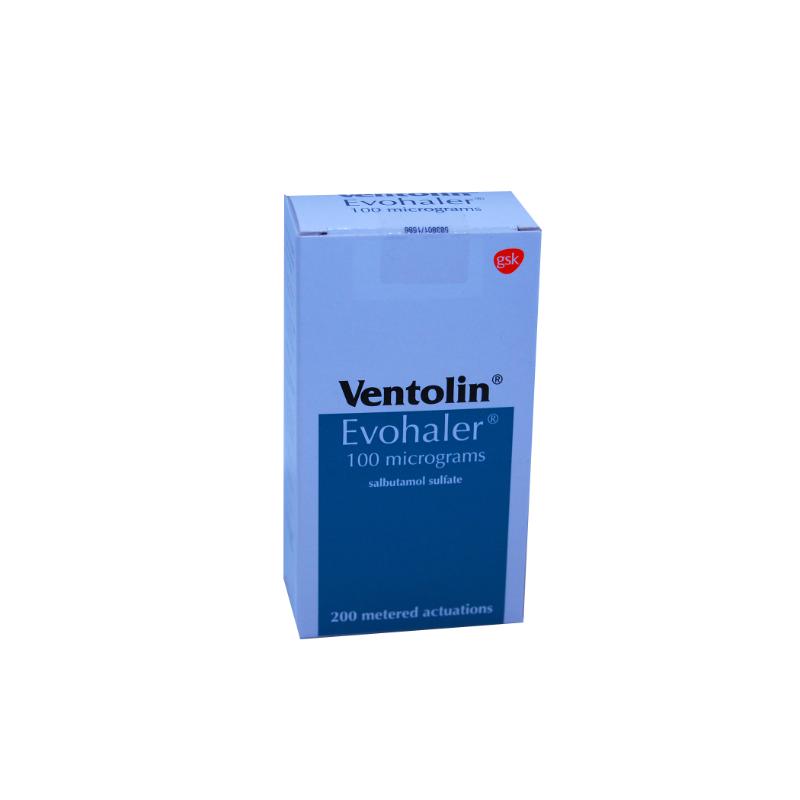 VENTOLIN EVOHALER 100 MCG (200 DOSE)