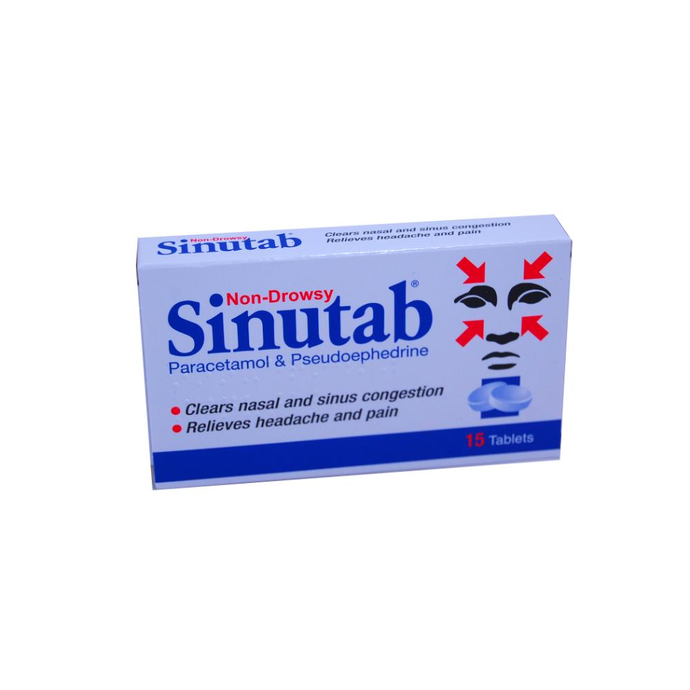 SINUTAB NON DROWSY TABLETS (15)