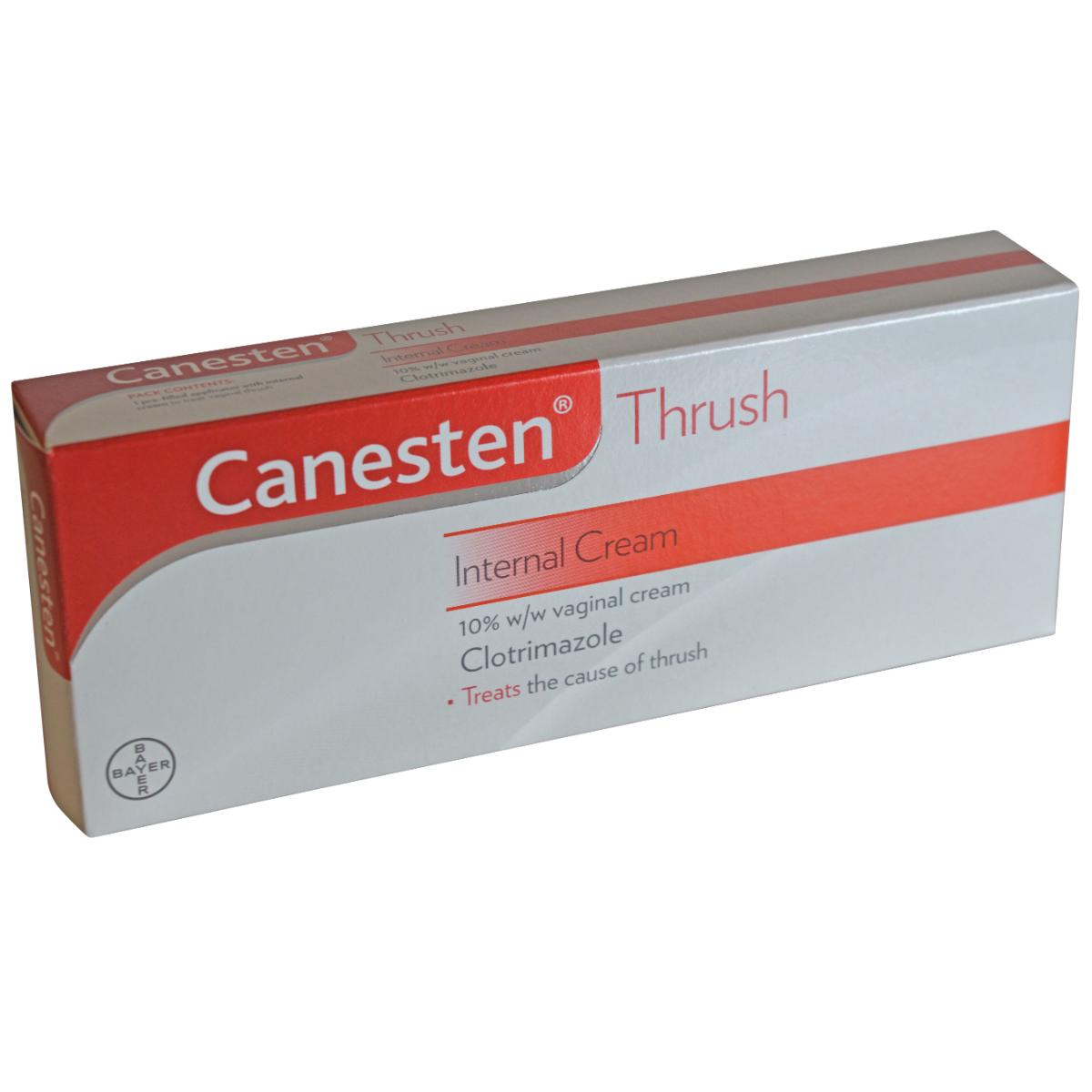 CANESTEN (clotrimazole) ONCE / INTERNAL CREAM (5GM)