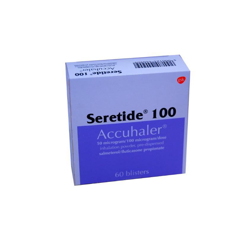 SERETIDE ACCUHALER 100MCG (60 DOSE)