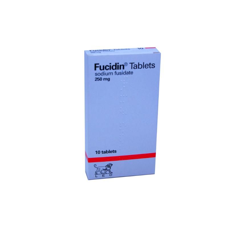 FUCIDIN (fusidic acid) TAB 250MG (10)