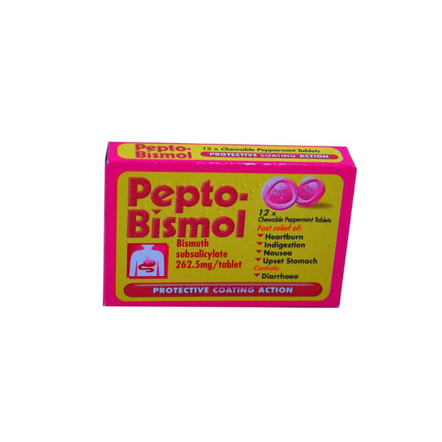 PEPTO-BISMOL TAB (12S)