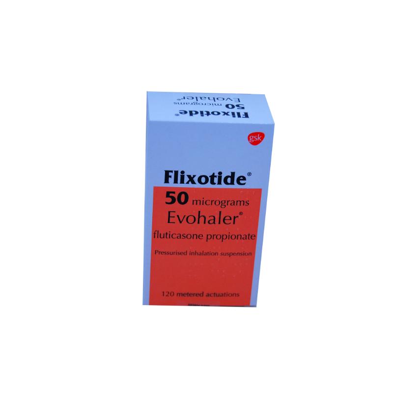 FLIXOTIDE (fluticasone propionate) EVOHALER 50MCG CFC FREE (120 DOSE)