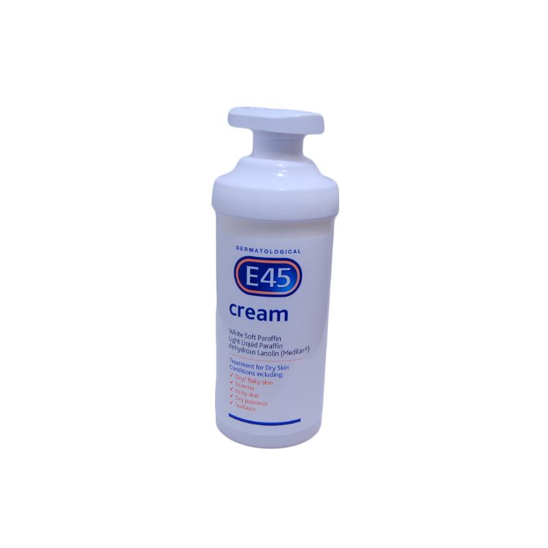 E45 CREAM PUMP (500GM)