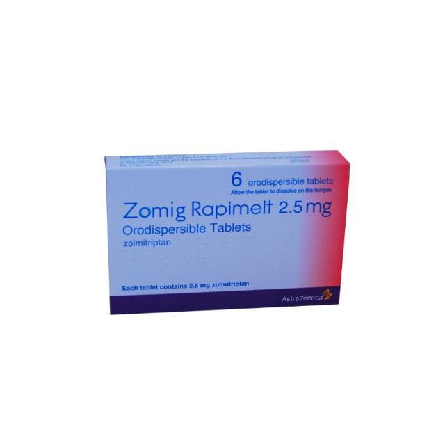 ZOMIG RAPIMELT 2.5MG + WALLET (1X6)