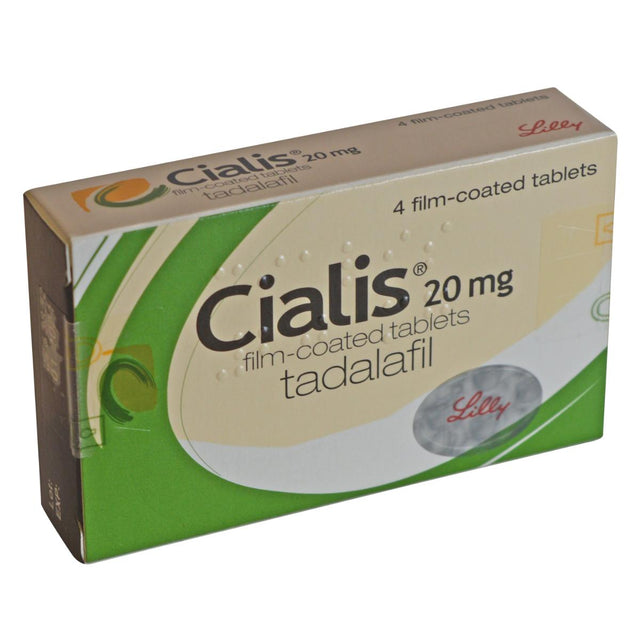 CIALIS (tadalafil) TAB 20MG (4)
