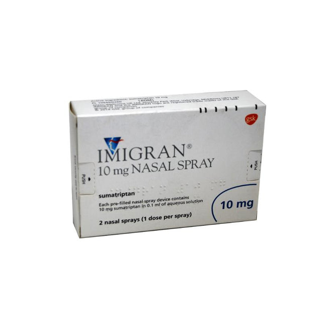 IMIGRAN (sumatriptan) NASAL SPRAY 10MG (2)