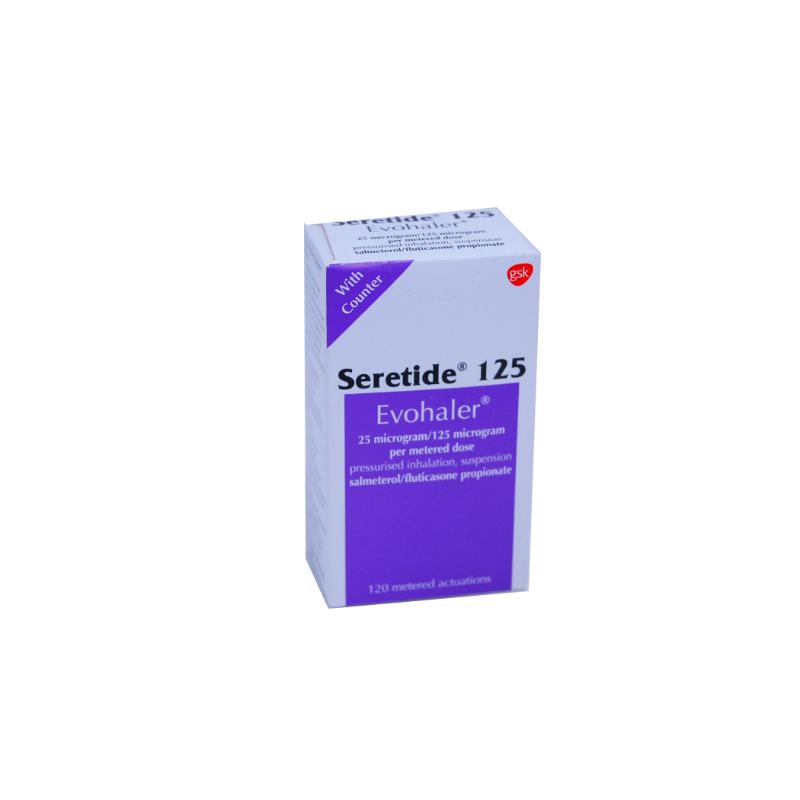 SERETIDE EVOHALER 125MCG/25MCG (120DOSE)
