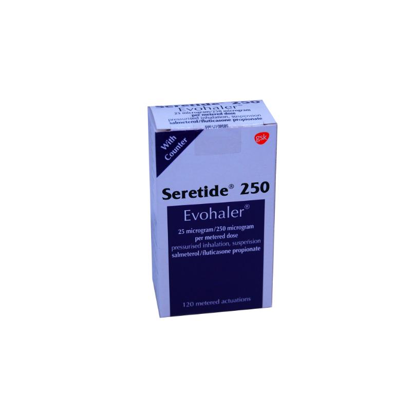 SERETIDE EVOHALER 250MCG/25MCG (120DOSE)