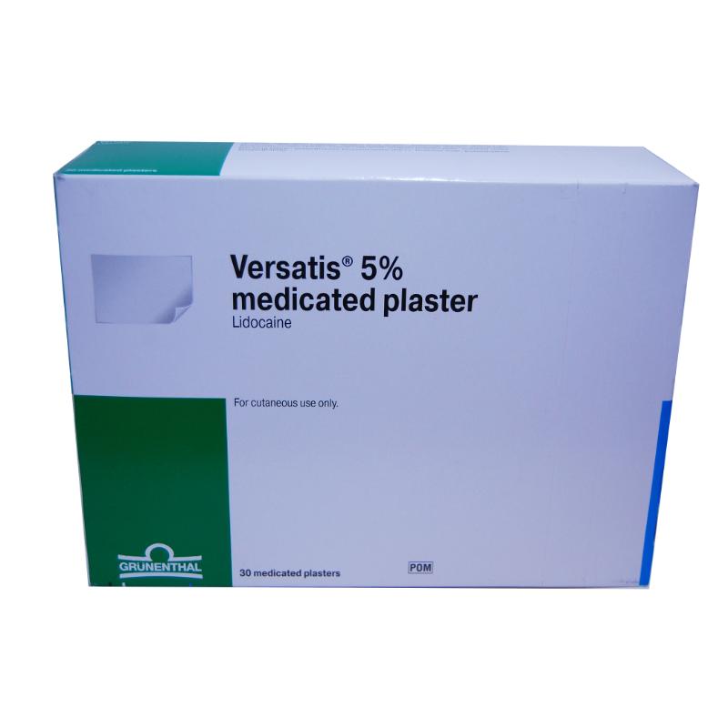 VERSATIS 5% MEDICATED PLASTER (30)