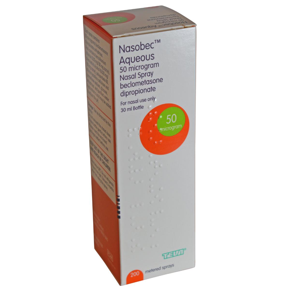 BECLOMETHASONE AQU NAS SPR 50MCG(180DOSE)