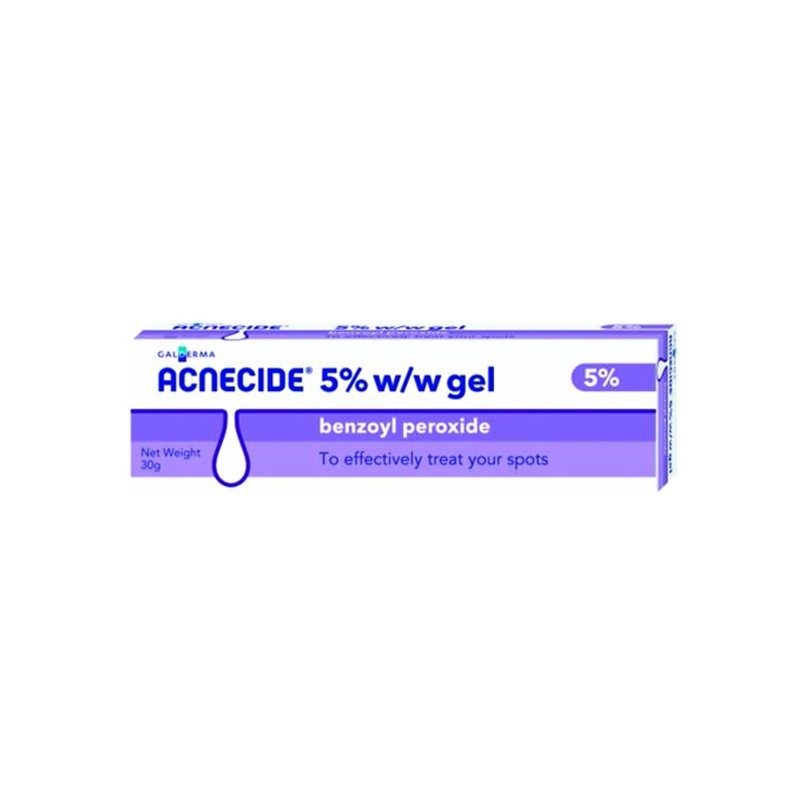 ACNECIDE GEL (benzoyl peroxide) 5% W/W BP GEL