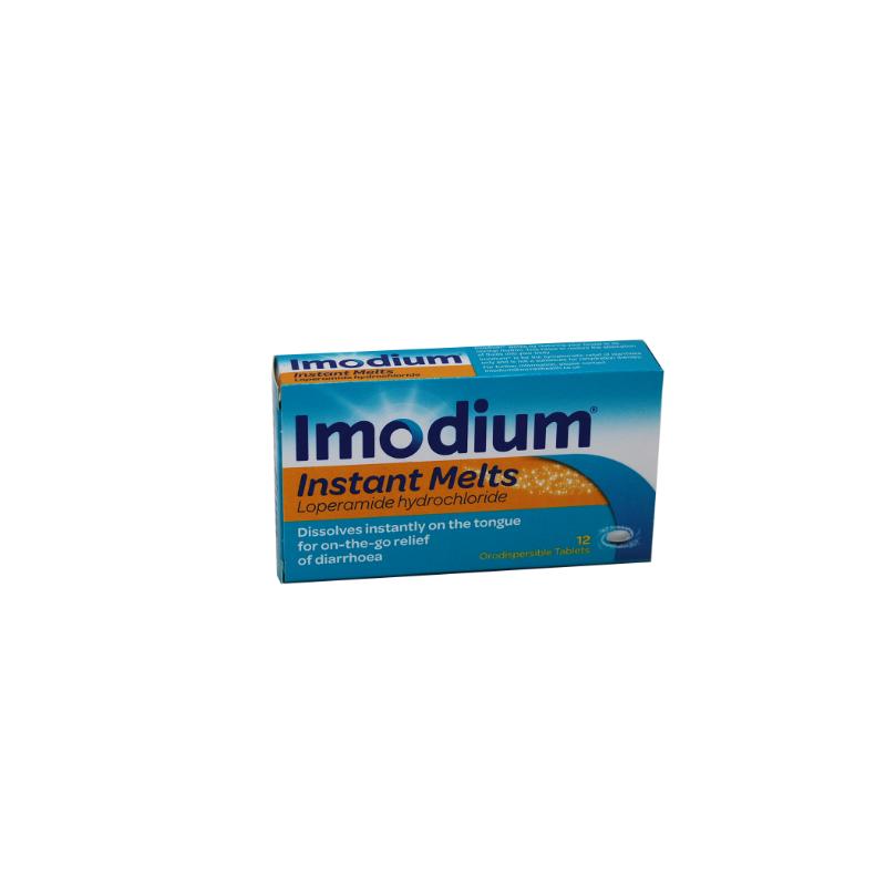 IMODIUM (loperamide hydrochloride) INSTANT MELTS 2MG (12)