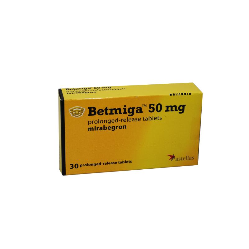 BETMIGA (mirabegron) TABLETS (30)