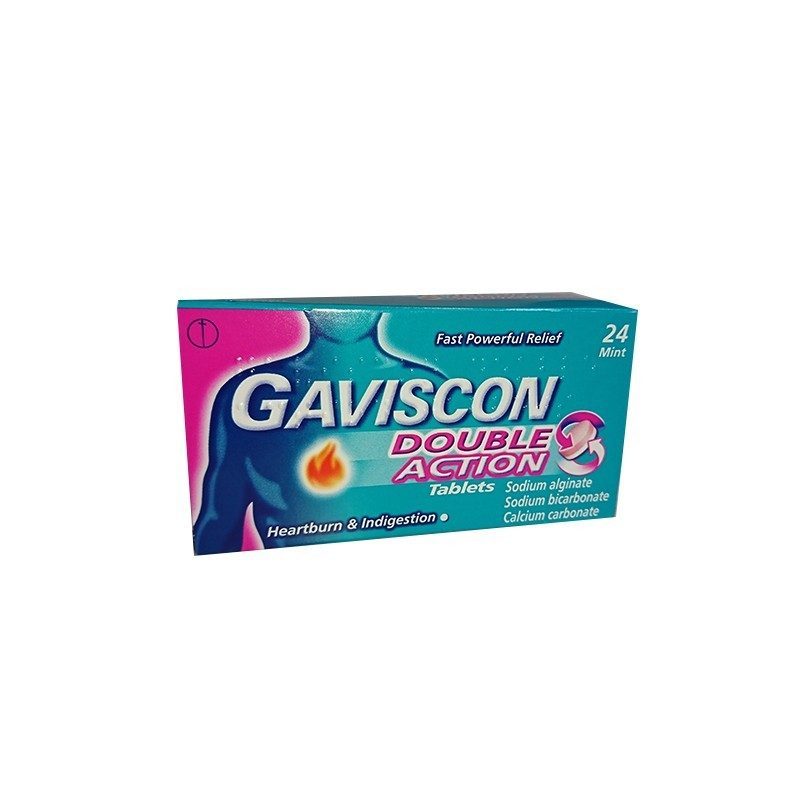 GAVISCON DOUBLE ACTION TABS (24)