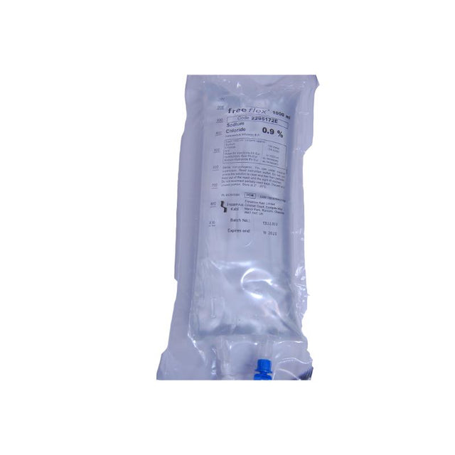 Freeflex Sodium Chloride 0.9% 1 litre (1)