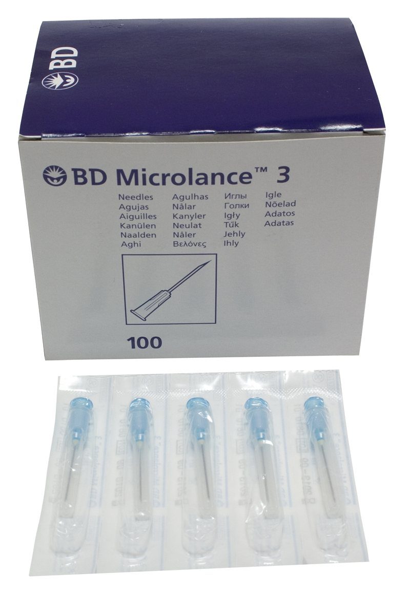 BD Microlance 3 Hypodermic Needles – Sterile Disposable Injection Needles
