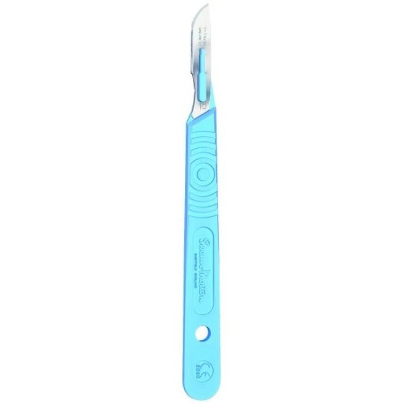 Swann Morton Sterile Scalpels with Handle | Disposable | Pack of 10