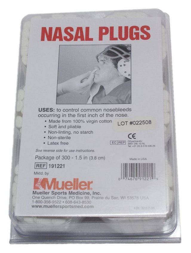 Mueller Nasal Plugs