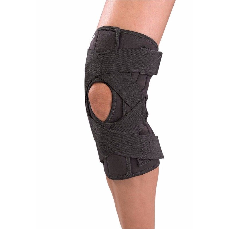Deluxe Wraparound Knee Brace – Adjustable Stabilising Knee Support Sport & Injury Relief