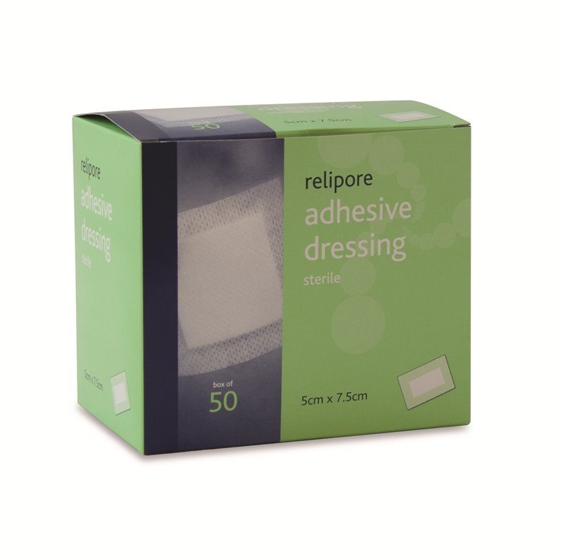 Relipore Sterile Adhesive Wound Dressing – Absorbent Wound Dressing