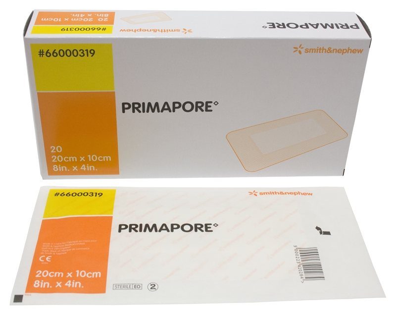 & Primapore Sterile Adhesive Wound Dressing – Absorbent Dressing
