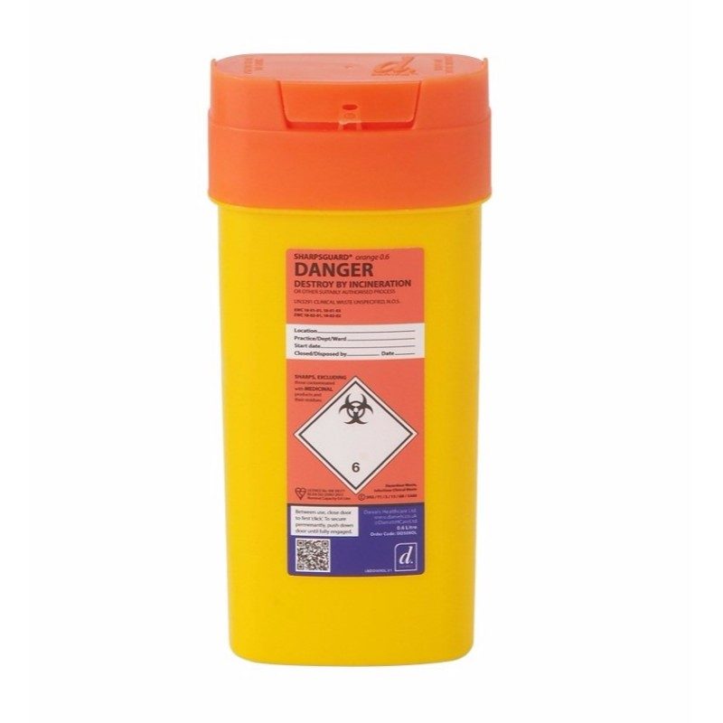 Sharpsguard Sharps Bins – Clinical Sharps Disposal Containers