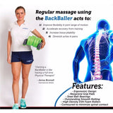 BackBaller Dual mounted foam roller