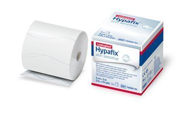 Hypafix Gentle Touch Fixation Tape – Hypoallergenic Sensitive Skin Adhesive Water Repellent Tape