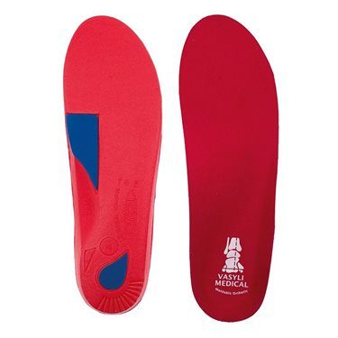 Vasyli Red Full Length Custom Orthotics - VOL Orthotics