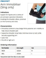 Aircast Arm Immobiliser - with or without pillow