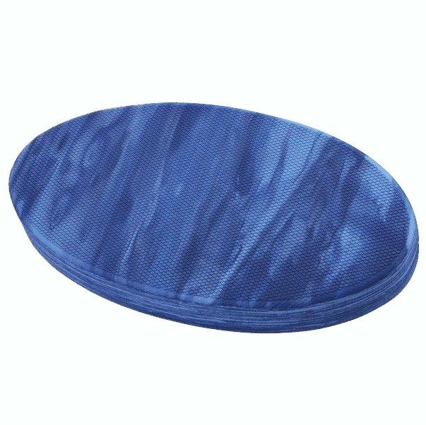 Therapy in Motion Oval Foam Balance Pad - Marble Blue