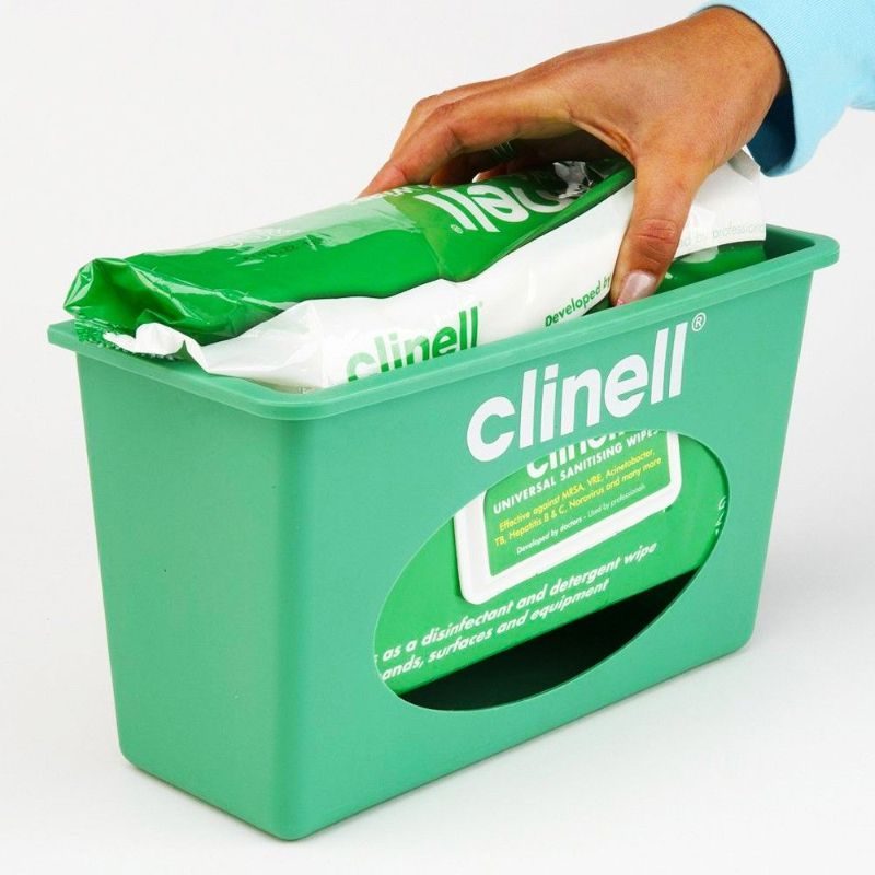 Clinell Sanitising Wipes Wall Dispenser