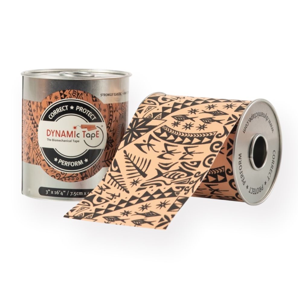 Dynamic Tape Beige with black tattoo