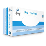 Ulma Pro Free Blue Nitrile Gloves - box of 100 - Extra Large