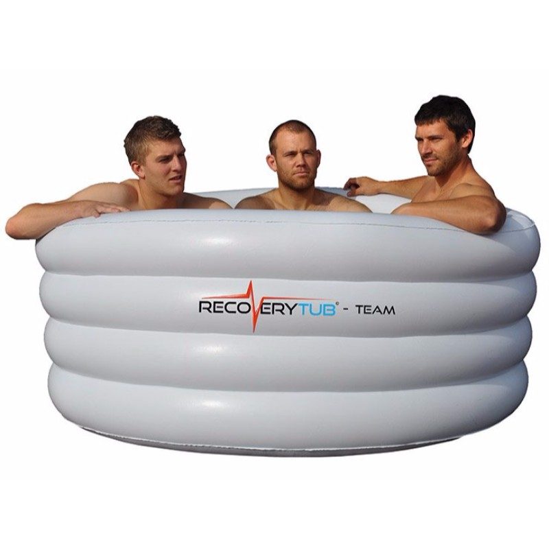 RecoveryTub Inflatable Ice Bath - team and solo