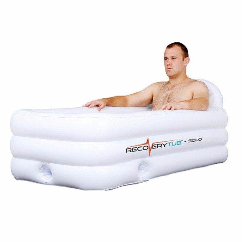 RecoveryTub Inflatable Ice Bath - team and solo