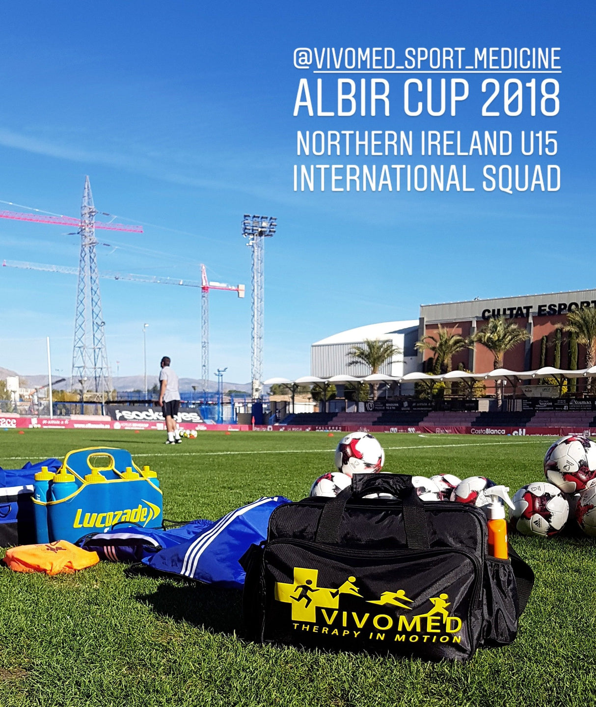 Vivomed Deluxe Medical Bag - Sports First Aid Kit