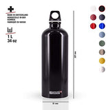 Sigg Traveller Black Water Bottle (1 L)