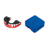 Opro Opro Unisex Platinum Sports Mouthguard, Red, Silver, Black