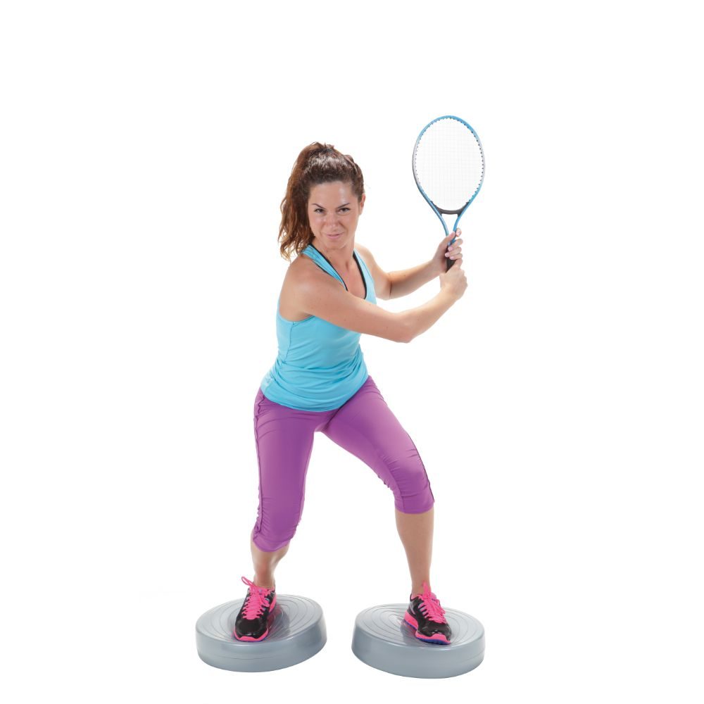 Gymnic Stability Wheel Balance Cushion - Grey 40 cm x 9 cm