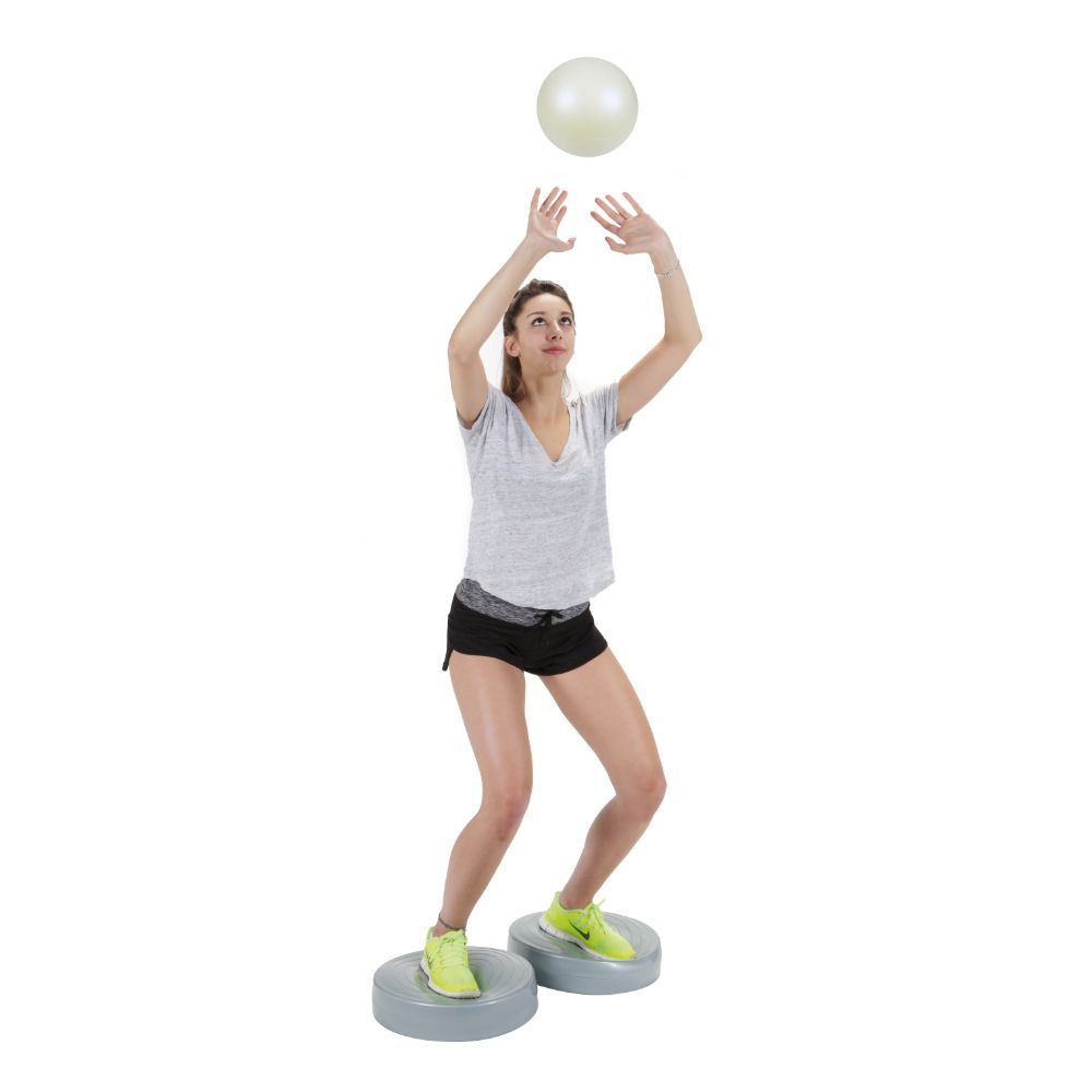 Gymnic Stability Wheel Balance Cushion - Grey 40 cm x 9 cm