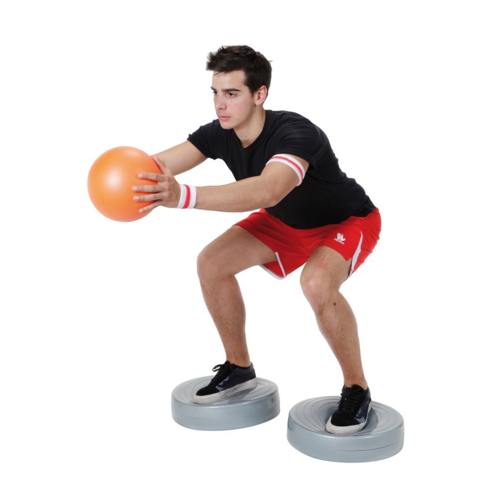 Gymnic Stability Wheel Balance Cushion - Grey 40 cm x 9 cm